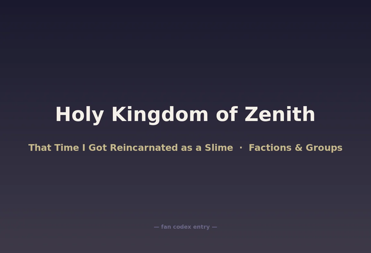 Holy Kingdom of Zenith
