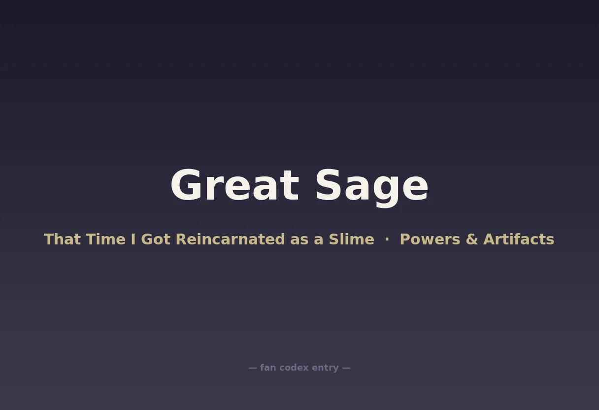 Great Sage