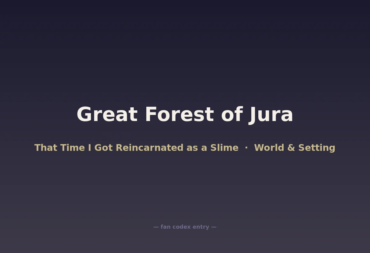 Great Forest of Jura